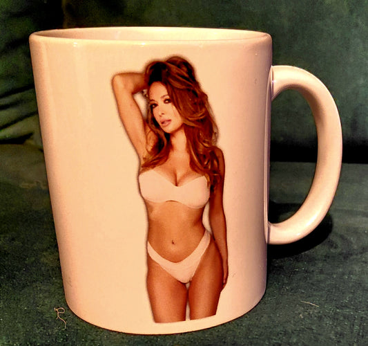 Šalica white Lille white bikini